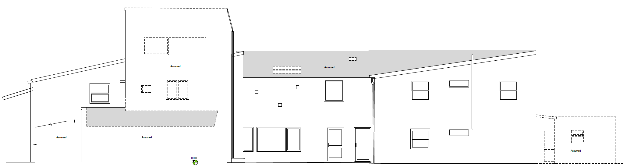 04_Existing rear elevation